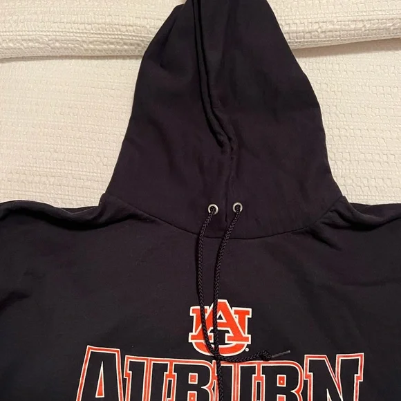 Auburn Navy Champion Hooded Sweatshirt - size XL - Excellent condition - Picture 4 of 5